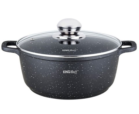 GARNEK Z POWŁ. MARMUR. 3.3L 22CM KINGHOFF KH-1594 GARNEK Z POWŁ. MARMUR. 3.3L 22CM KINGHOFF KH-1594