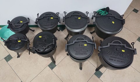 KOCIOŁEK ŻELIWNY MYŚLIWSKI 10L EMALIOWANY ZILNER ZL-5506 KOCIOŁEK ŻELIWNY MYŚLIWSKI 10L EMALIOWANY ZILNER ZL-5506