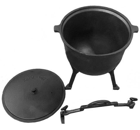 KOCIOŁEK ŻELIWNY MYŚLIWSKI 10L KiNGHOFF KH-2233 KOCIOŁEK ŻELIWNY MYŚLIWSKI 10L KiNGHOFF KH-2233
