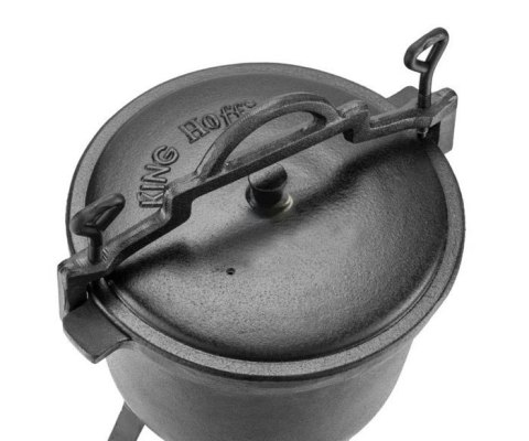 KOCIOŁEK ŻELIWNY MYŚLIWSKI 10L KiNGHOFF KH-2233 KOCIOŁEK ŻELIWNY MYŚLIWSKI 10L KiNGHOFF KH-2233