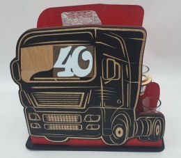 Karafka + kieliszki TIR 40 urodziny