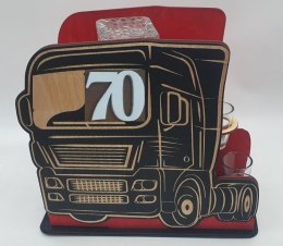 Karafka + kieliszki TIR 70 urodziny