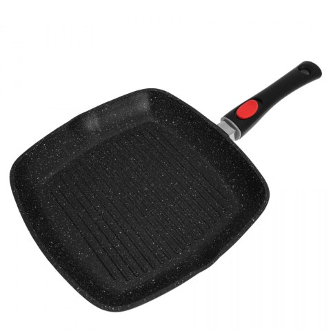 PATELNIA GRILLOWA GRANITOWA 28CM KINGHOFF KH-1511 ODŁ. UCHWYT PATELNIA GRILLOWA GRANITOWA 28CM KINGHOFF KH-1511 ODŁ. UCHWYT