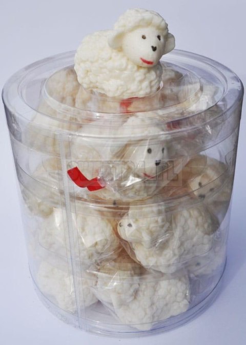Baranki Wielkanocne Cukrowe Karmelowe 90g x 22 szt. Baranki Wielkanocne Cukrowe Karmelowe 90g x 22 szt.