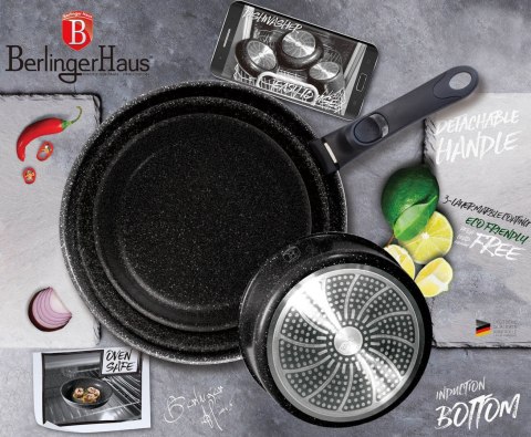 KOMPLET GARNKÓW 9-EL. CLICK & COOK BERLINGER HAUS METALLIC LINE ROSE GOLD BH-6147 KOMPLET GARNKÓW 9-EL. CLICK & COOK BERLINGER HAUS METALLIC LINE ROSE GOLD BH-6147