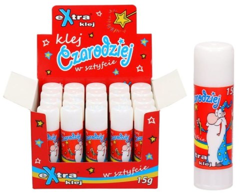 Klej 20szt. w sztyfcie 15g CZARODZIEJ | 5808 Klej 20szt. w sztyfcie 15g CZARODZIEJ | 5808