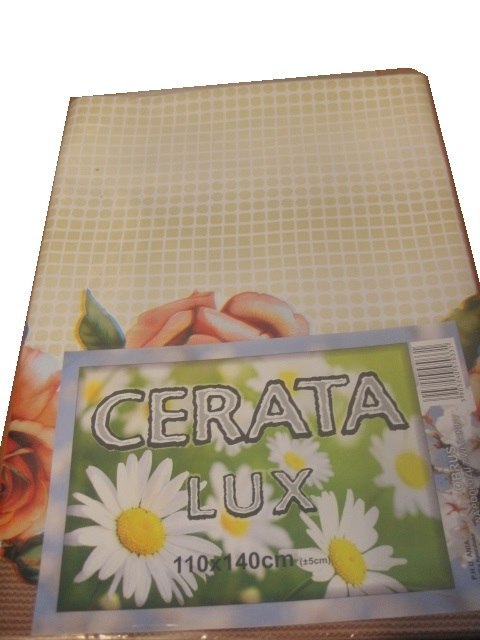 Obrus cerata lux na włókninie gruba 110 x140 cm Obrus cerata lux na włókninie gruba 110 x140 cm