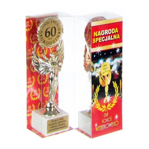 Statuetka Victoria 'W dniu Twoich 60-tych urodzin' Statuetka Victoria 'W dniu Twoich 60-tych urodzin'