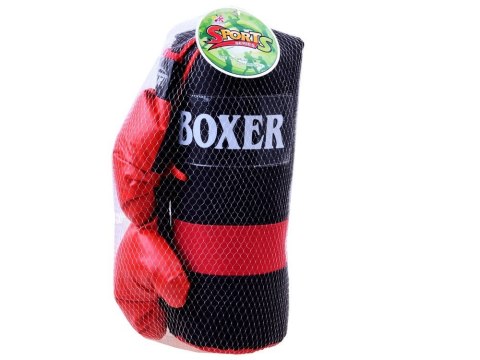 Boks zestaw bokserski rękawice + worek SP0565 Boks zestaw bokserski rękawice + worek SP0565
