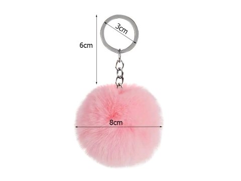 Brelok 10szt. zawieszka do kluczy torby pompon futerko puszek do torby torebki Brelok 10szt. zawieszka do kluczy torby pompon futerko puszek do torby torebki