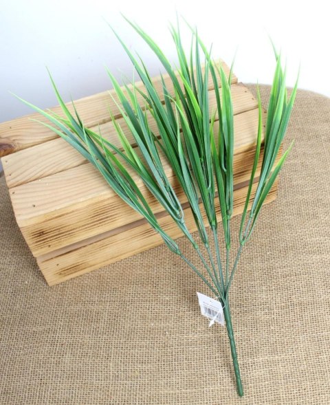 Gałązka 2szt TRAWA wys. 40 cm 7 łodyg ZIELONA MD-039A Gałązka 2szt TRAWA wys. 40 cm 7 łodyg ZIELONA MD-039A