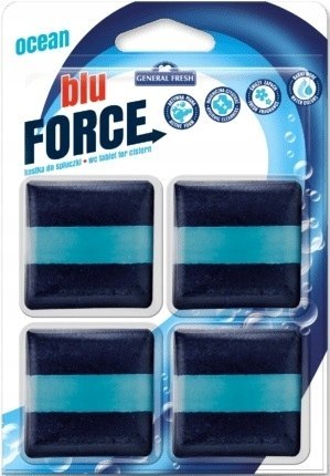 Kostka do spłuczki 4szt. Blu Force OCEAN Kostka do spłuczki 4szt. Blu Force OCEAN