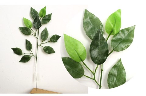 Liść sztuczny 42 x 20 cm ZIELONY 24szt. KAL-366 Liść sztuczny 42 x 20 cm ZIELONY 24szt. KAL-366
