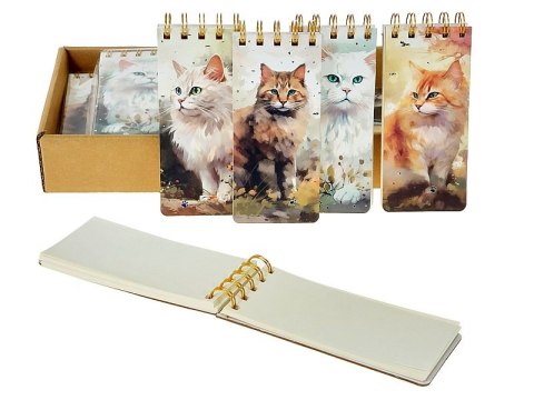 Notesik z kotkiem 15 x 14 x 6,5cm skoroszyt czysty Notesik z kotkiem 15 x 14 x 6,5cm skoroszyt czysty
