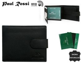 Portfel skórzany męski N992L-GTN-RFID BLACK