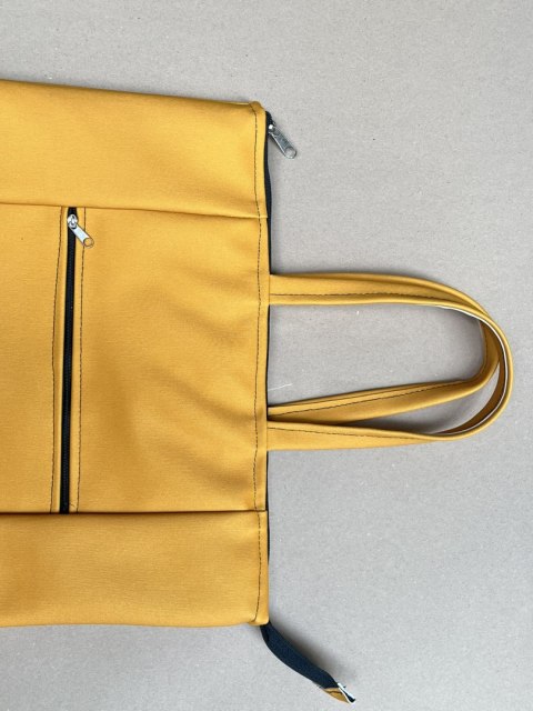 Torba 14,5cm z zamkiem i kieszonką 3.2 żółta Torba 14,5cm z zamkiem i kieszonką 3.2 żółta