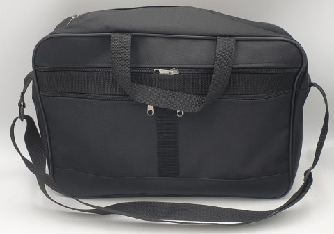 Torba na laptopa z materiału 40 x 28cm czarna Torba na laptopa z materiału 40 x 28cm czarna