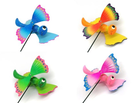 Wiatraczek dekoracyjny PSZCZÓŁKA 16x6,5cm wys, 64cm Wiatraczek dekoracyjny PSZCZÓŁKA 16x6,5cm wys, 64cm