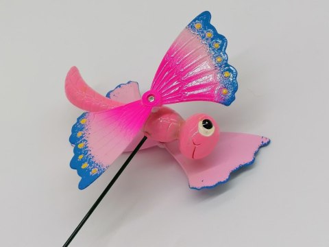 Wiatraczek dekoracyjny PSZCZÓŁKA 16x6,5cm wys, 64cm Wiatraczek dekoracyjny PSZCZÓŁKA 16x6,5cm wys, 64cm