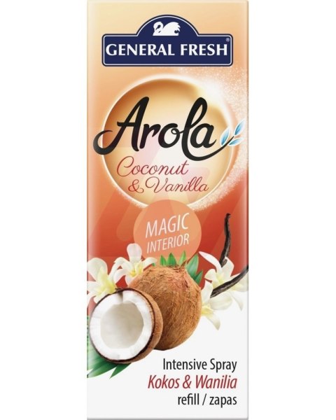 Zapas szyszka 40ml. KOKOS I WANILIA Zapas szyszka 40ml. KOKOS I WANILIA