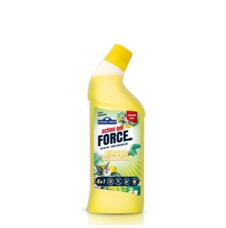 Żel do wc General Fresh Action Gel force cytrusowy 1l Żel do wc General Fresh Action Gel force cytrusowy 1l