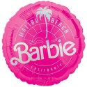 Balon Foliowy - Barbie, okrągły, 43cm Amscan / Anagram
