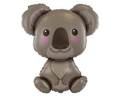 Balon Foliowy Flexmetal Miś Koala 60 cm Flexmetal Balon Foliowy Flexmetal Miś Koala 60 cm Flexmetal