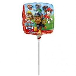 Balon Foliowy - Psi Patrol, na patyk, 23 cm Amscan / Anagram