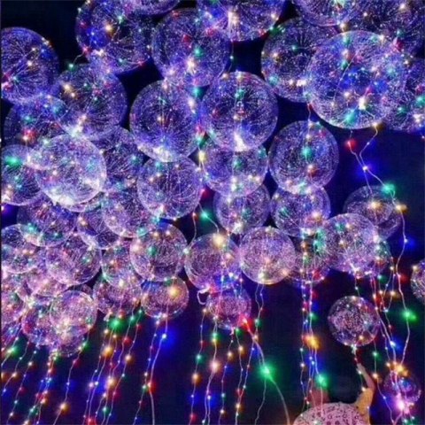 Balon Przezroczysty, Bobo 18 cali - 45 cm Flowballoons Balon Przezroczysty, Bobo 18 cali - 45 cm Flowballoons