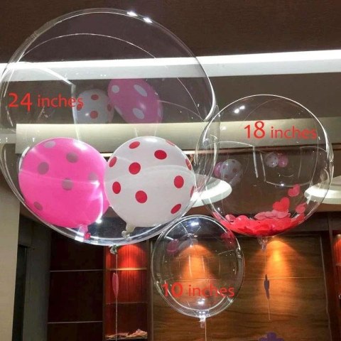 Balon Przezroczysty, Bobo 24 cale Flowballoons Balon Przezroczysty, Bobo 24 cale Flowballoons