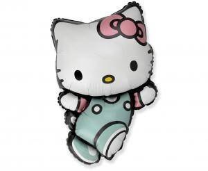 Balon foliowy Hello Kitty, 61cm - pakowany Flexmetal Balon foliowy Hello Kitty, 61cm - pakowany Flexmetal