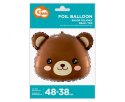 Balon foliowy Miś, 48x38 cm Godan