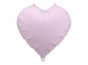 Balon foliowy Serce, fioletowy, 45 cm Partydeco