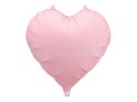 Balon foliowy Serce, różowy, 45 cm Partydeco