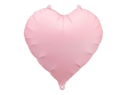 Balon foliowy Serce, różowy, 45 cm Partydeco