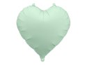 Balon foliowy Serce, zieleń, 45 cm Partydeco