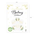 Balony Pierwsza Komunia Święta eukaliptus 30cm, 6 szt. PartyPal