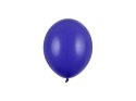 Balony lateksowe, Granatowe, Pastelowe Royal Blue, 12cm, 100 szt. Partydeco
