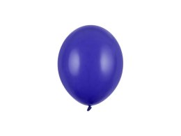 Balony lateksowe, Granatowe, Pastelowe Royal Blue, 12cm, 100 szt. Partydeco