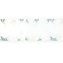 Bieżnik na stół liście ze złotym motywem roślinnym 275 x 28 cm PartyPal