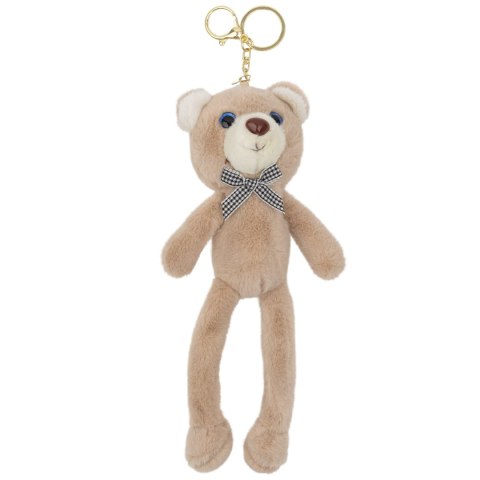 Brelok pluszowy miś z kokardką 23cm B-2551 Brelok pluszowy miś z kokardką 23cm B-2551