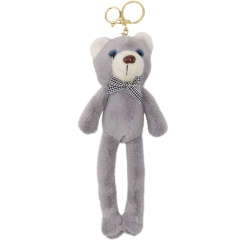 Brelok pluszowy miś z kokardką 23cm B-2551 Brelok pluszowy miś z kokardką 23cm B-2551