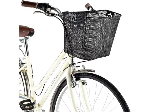 Duży kosz rowerowy metalowy koszyk do roweru click Duży kosz rowerowy metalowy koszyk do roweru click