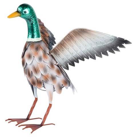 Figurka ogrodowa metalowa kaczor 51,5x24x41 cm Figurka ogrodowa metalowa kaczor 51,5x24x41 cm