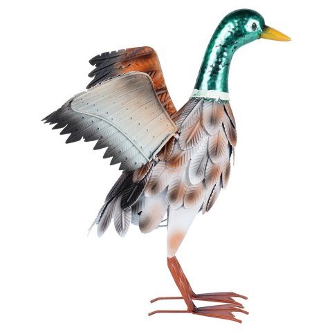 Figurka ogrodowa metalowa kaczor 51,5x24x41 cm Figurka ogrodowa metalowa kaczor 51,5x24x41 cm