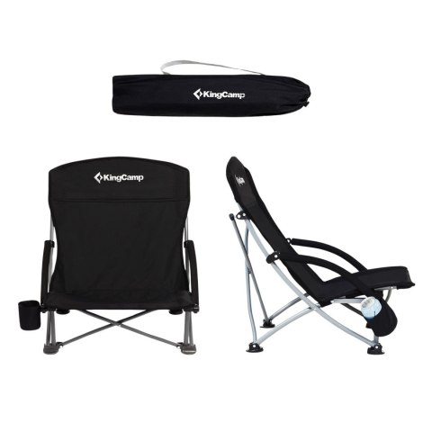 Krzesło Kempingowe Składane Wędkarskie Stalowa Rama KING CAMP Deluxe Krzesło Kempingowe Składane Wędkarskie Stalowa Rama KING CAMP Deluxe