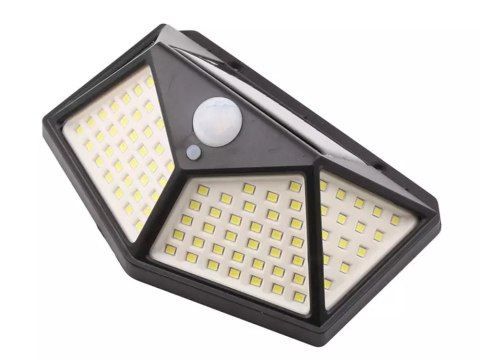 Lampa solarna 100 led z czujnikiem zmierzchu ruchu Lampa solarna 100 led z czujnikiem zmierzchu ruchu