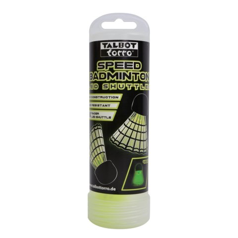 Lotki do Speed Badmintona Plastikowe Wytrzymałe TALBOT TORRO LED 4 szt Lotki do Speed Badmintona Plastikowe Wytrzymałe TALBOT TORRO LED 4 szt
