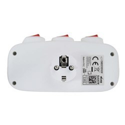 Rozgałęźnik elektryczny z uziemieniem 3 gniazda ELK307W Rozgałęźnik elektryczny z uziemieniem 3 gniazda ELK307W