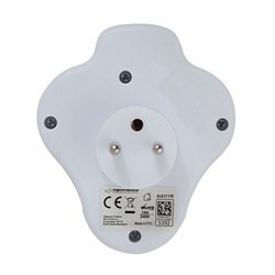Rozgałęźnik elektryczny z wyłącznikiem 2 gniazda z ładowarką USB-C/USB-A ELK311W Rozgałęźnik elektryczny z wyłącznikiem 2 gniazda z ładowarką USB-C/USB-A ELK311W
